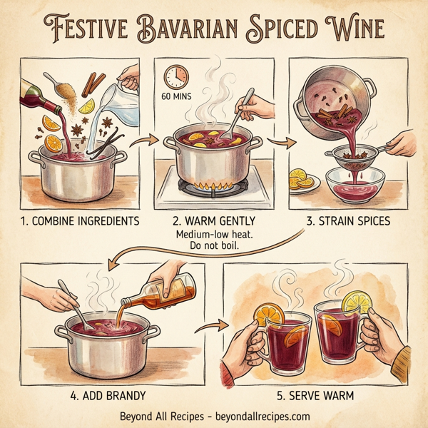 Festive Bavarian Spiced Wine instructions