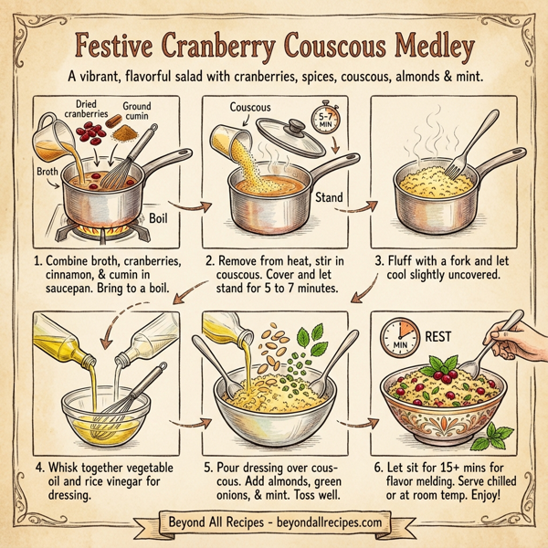 Festive Cranberry Couscous Medley instructions