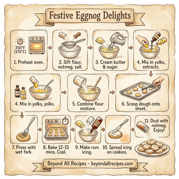 Festive Eggnog Delights instructions