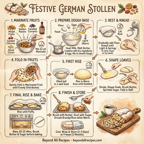 Festive German Stollen instructions