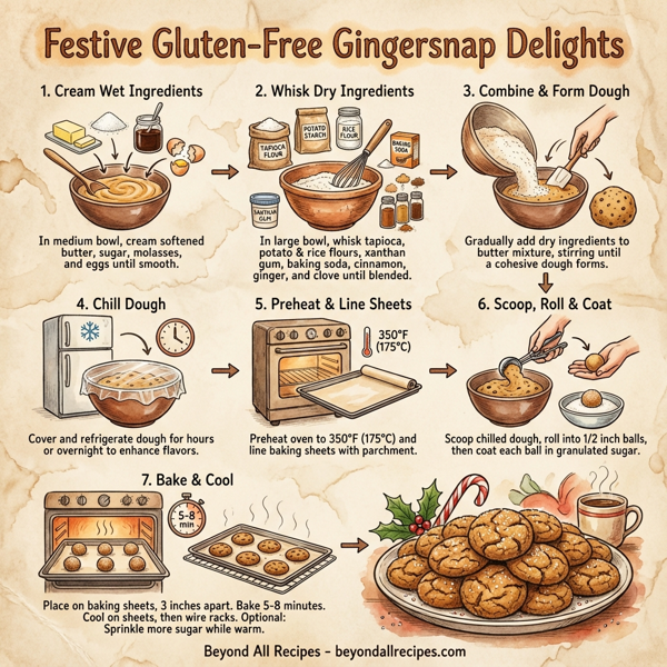 Festive Gluten-Free Gingersnap Delights instructions