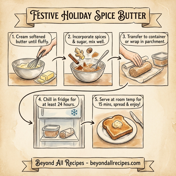 Festive Holiday Spice Butter instructions