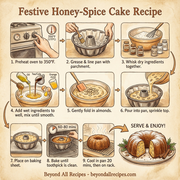 Festive Honey-Spice Cake instructions