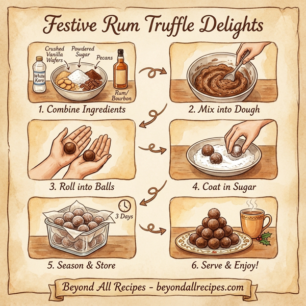 Festive Rum Truffle Delights instructions