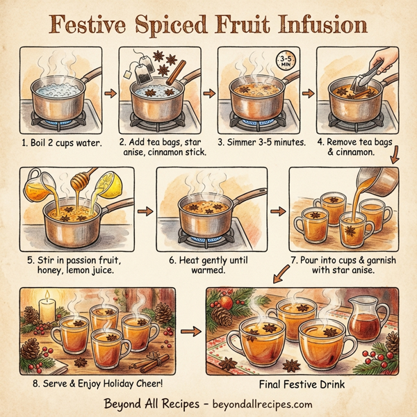 Festive Spiced Fruit Infusion instructions