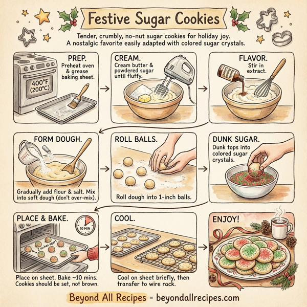 Festive Sugar Cookies instructions