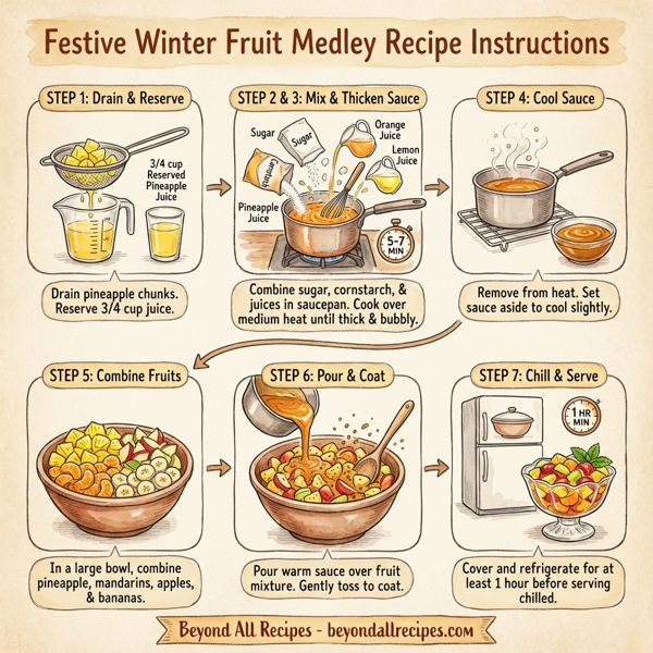 Festive Winter Fruit Medley instructions