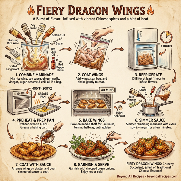 Fiery Dragon Wings instructions