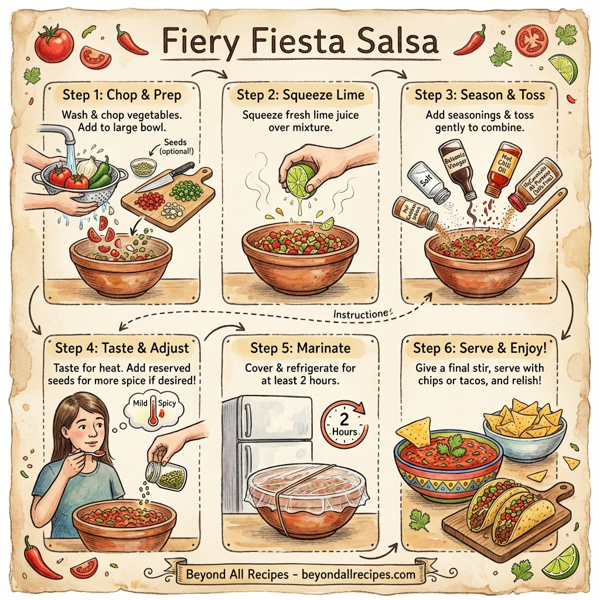 Fiery Fiesta Salsa instructions