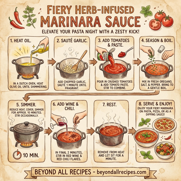 Fiery Herb-Infused Marinara Sauce instructions