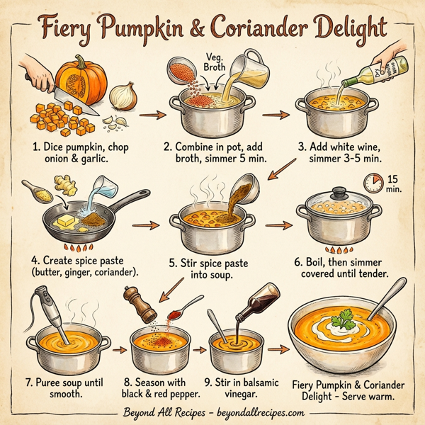 Fiery Pumpkin & Coriander Delight instructions