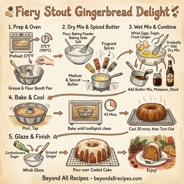 Fiery Stout Gingerbread Delight instructions