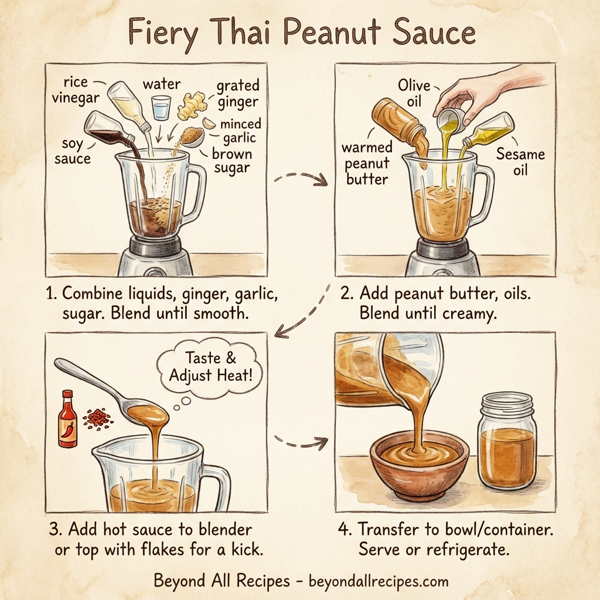 Fiery Thai Peanut Sauce instructions
