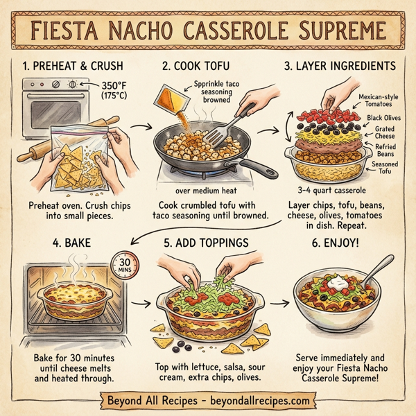 Fiesta Nacho Casserole Supreme instructions