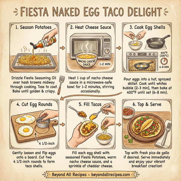 Fiesta Naked Egg Taco Delight instructions