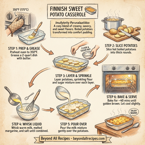 Finnish Sweet Potato Casserole instructions