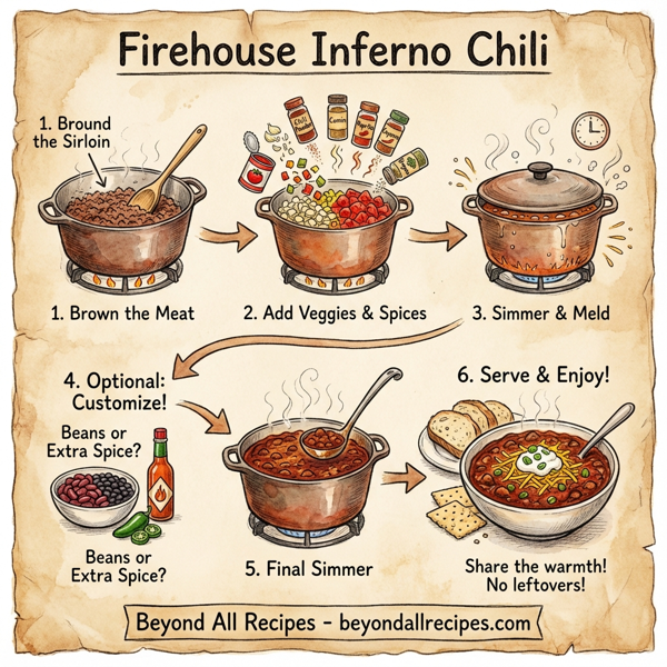 Firehouse Inferno Chili instructions
