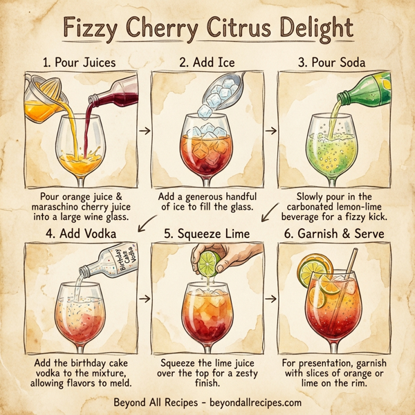Fizzy Cherry Citrus Delight instructions