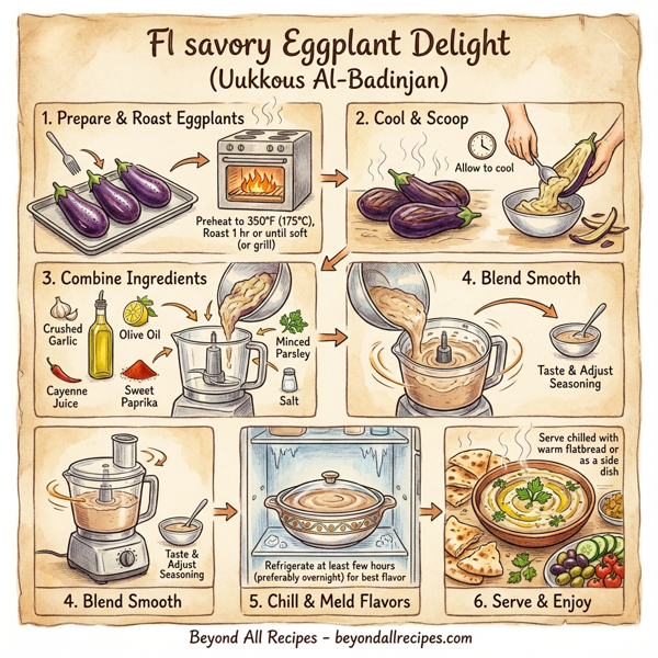 Fl savory Eggplant Delight (Uukkous Al-Badinjan) instructions