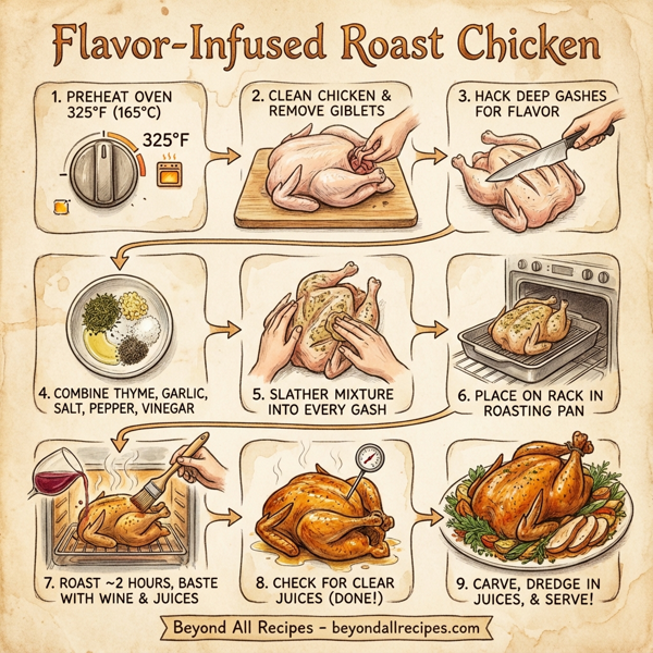 Flavor-Infused Roast Chicken instructions
