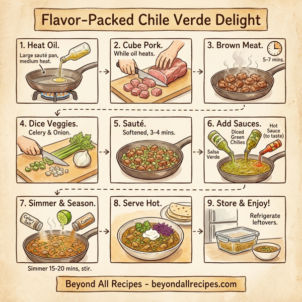 Flavor-Packed Chile Verde Delight instructions