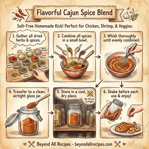 Flavorful Cajun Spice Blend instructions