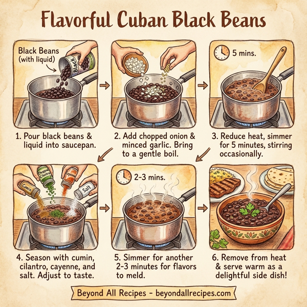 Flavorful Cuban Black Beans instructions
