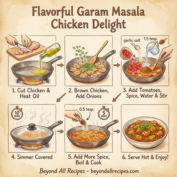 Flavorful Garam Masala Chicken Delight instructions