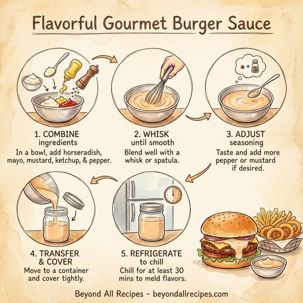 Flavorful Gourmet Burger Sauce instructions