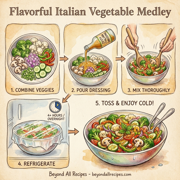 Flavorful Italian Vegetable Medley instructions