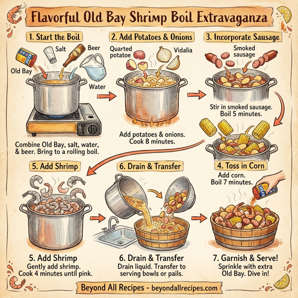 Flavorful Old Bay Shrimp Boil Extravaganza instructions