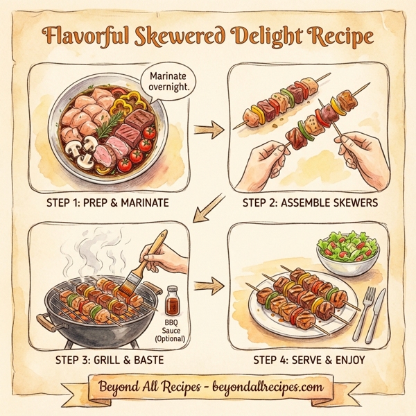 Flavorful Skewered Delight instructions