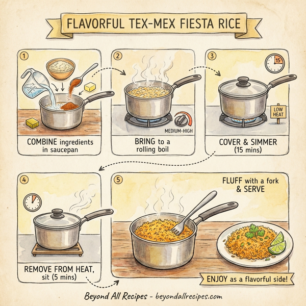 Flavorful Tex-Mex Fiesta Rice instructions