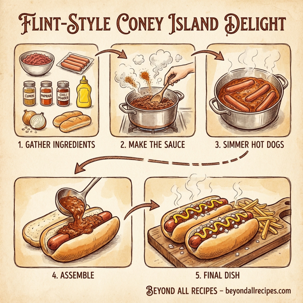 Flint-Style Coney Island Delight instructions
