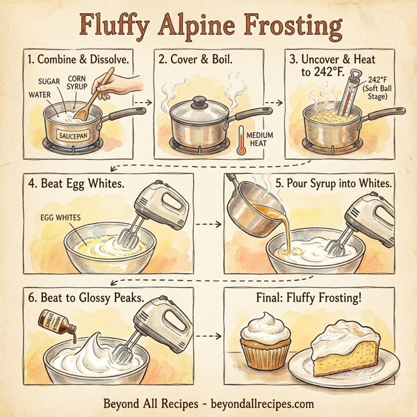 Fluffy Alpine Frosting instructions