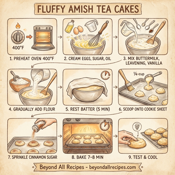 Fluffy Amish Tea Cakes instructions