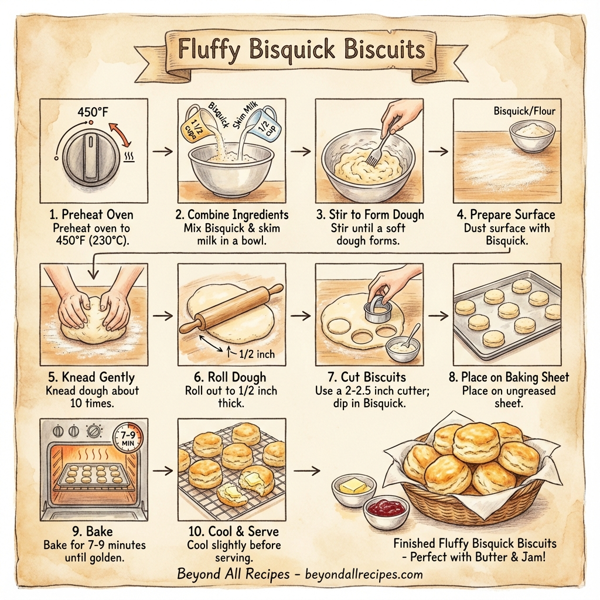 Fluffy Bisquick Biscuits instructions