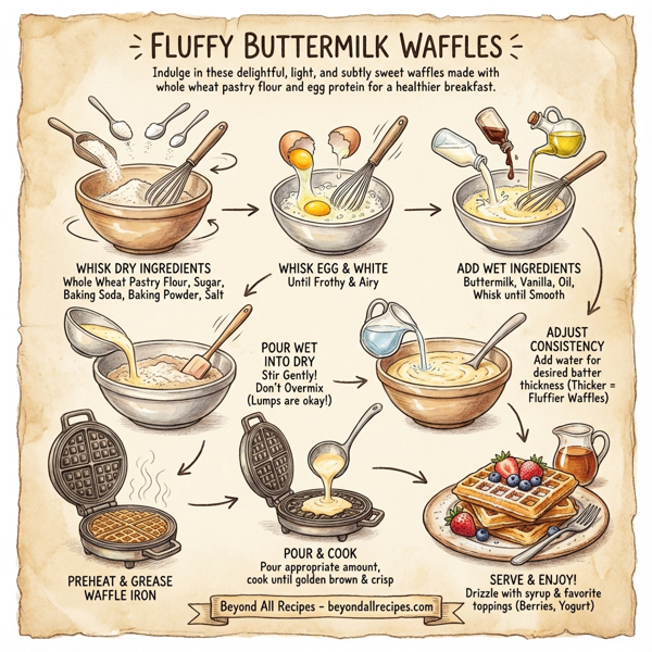 Fluffy Buttermilk Waffles instructions