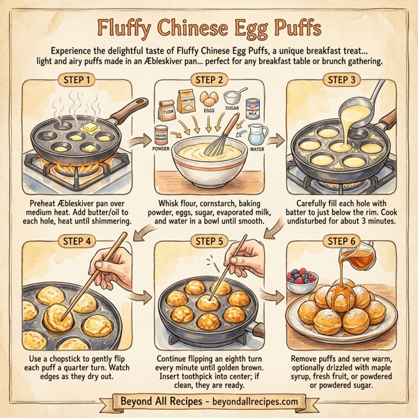 Fluffy Chinese Egg Puffs instructions