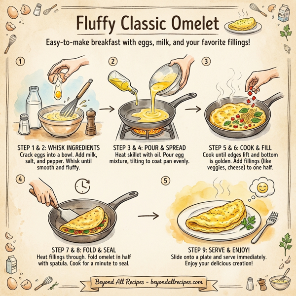 Fluffy Classic Omelet instructions