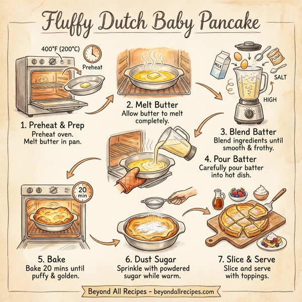Fluffy Dutch Baby Pancake instructions