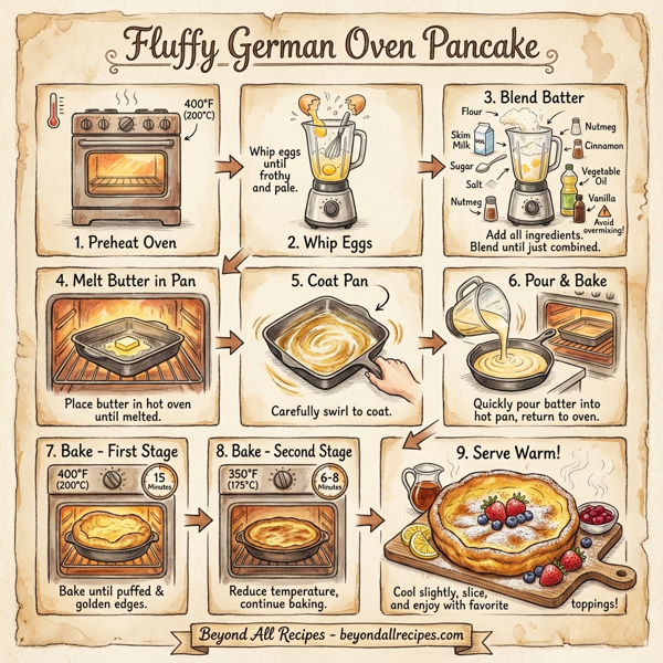 Fluffy German Oven Pancake instructions