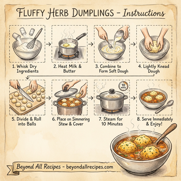 Fluffy Herb Dumplings instructions