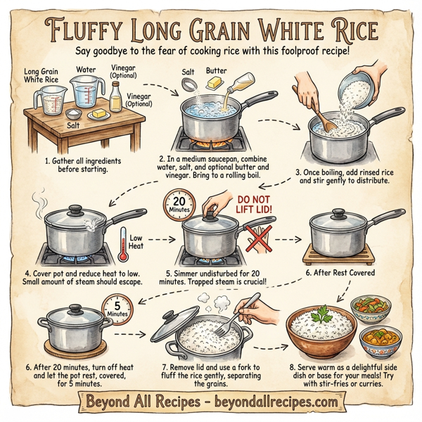 Fluffy Long Grain White Rice instructions