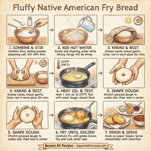 Fluffy Native American Fry Bread instructions