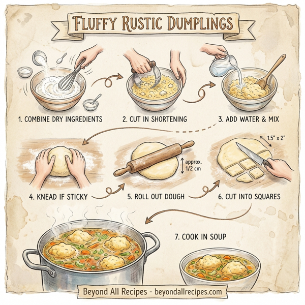 Fluffy Rustic Dumplings instructions