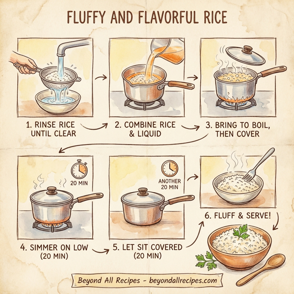 Fluffy and Flavorful Rice instructions
