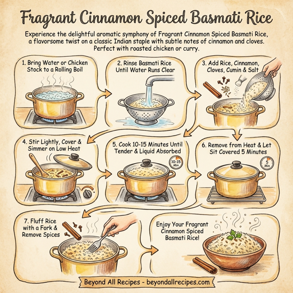 Fragrant Cinnamon Spiced Basmati Rice instructions