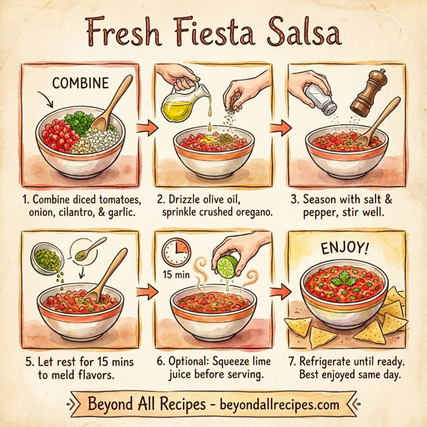 Fresh Fiesta Salsa instructions