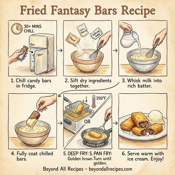Fried Fantasy Bars instructions